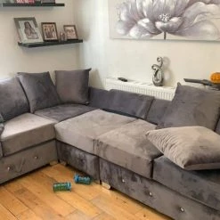 Velvetsofa RICHMONDS CHESTERFIELD FRENCH VELVET SOFA RANGE SOFAS