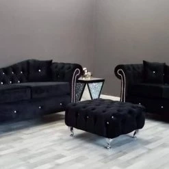 Velvetsofa ONYX FRENCH VELVET SOFA RANGE SOFAS
