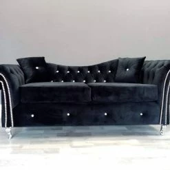Velvetsofa ONYX FRENCH VELVET SOFA RANGE SOFAS