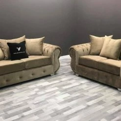 Velvetsofa SOFAS RINO FRENCH VELVET SOFA RANGE