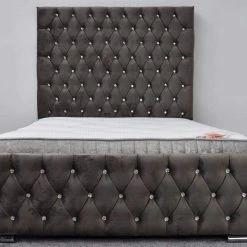 Furniture Imports LTD Majestic Plush Velvet Bed
