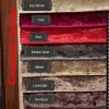 FIL CRUSHED VELVET UPHOLSTERY FABRIC