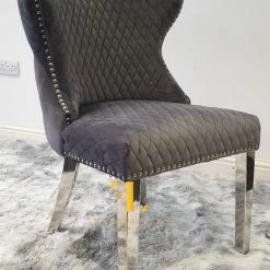 ASR INTERIOR Valentino Velvet Dining Chair