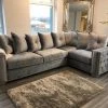 Velvetsofa SOFAS VOGUE LUSTRO CRUSHED VELVET SOFA RANGE