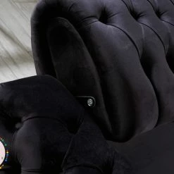 TURKISH Scarlet Corner Sofa Range In Plush Velvet