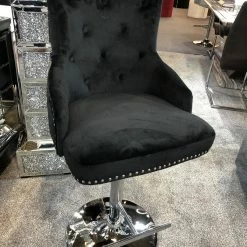 ASR INTERIOR Majestic Luxury Barstool Lion Knocker Back Adjustable Height LUXURY BARSTOOLS