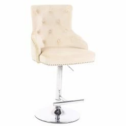 ASR INTERIOR Majestic Luxury Barstool Lion Knocker Back Adjustable Height LUXURY BARSTOOLS