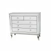 ASR INTERIOR CHEST OF DRAWS Curved Mirrored Chest Of Drawers