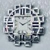 Crushed Diamond Wall Clock Large 60cm X 60cm CLOCKS