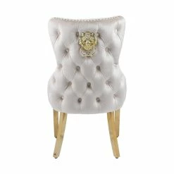 Furniture Imports LTD Victoria Cream & Gold Dining Chair