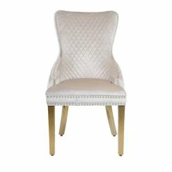 Furniture Imports LTD Victoria Cream & Gold Dining Chair