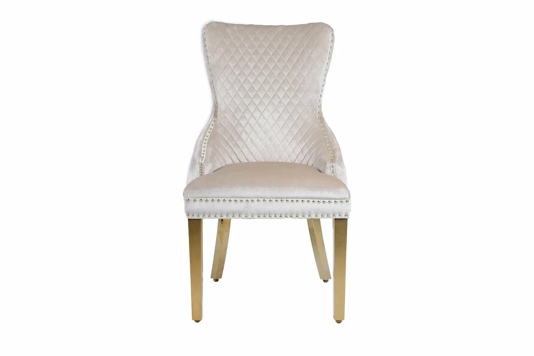 Furniture Imports LTD Victoria Cream & Gold Dining Chair