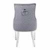 Furniture Imports LTD Majestic Dining Chairs Grey Round Knocker
