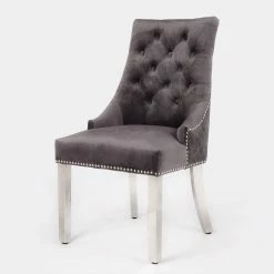 Furniture Imports LTD Majestic Dining Chairs Grey Black Cream Silver Pink