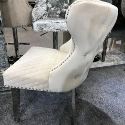 ASR INTERIOR Valentino Velvet Dining Chair