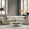 TURKISH Florence Corner Sofa Range In Plush Velvet