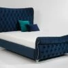 Furniture Imports LTD DEVINA SLEIGH CURVED BED FRAME BED COLLECTION