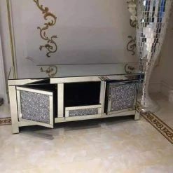 ASR INTERIOR Crushed Diamond TV Unit