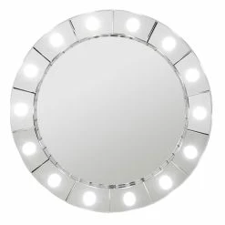 ASR INTERIOR Hollywood Round Mirror