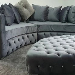 Sofa Sid Curved Velvet Royal Bohemia Sofa