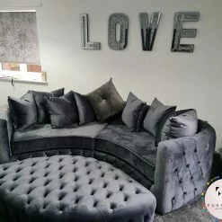 Sofa Sid Curved Velvet Royal Bohemia Sofa