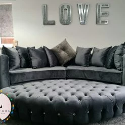 Sofa Sid Curved Velvet Royal Bohemia Sofa