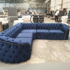 TURKISH Khalifah Sofa 3+2 Range Plush Velvet - Choose Combination DUBAI SOFA COLLECTION