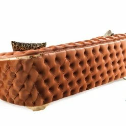 TURKISH DUBAI SOFA COLLECTION Bvlgari Sofa 3+2 Range Plush Velvet - Choose Combination