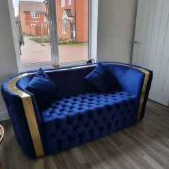 TURKISH Mayfair Sofa 3+2 Range Plush Velvet - Choose Combination DUBAI SOFA COLLECTION