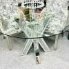 ASR Catania Crushed Diamond Round Dining Table