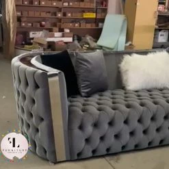 TURKISH DUBAI SOFA COLLECTION Mayfair Corner Sofa Range Plush Velvet - Choose Combination