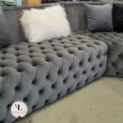 TURKISH DUBAI SOFA COLLECTION Mayfair Corner Sofa Range Plush Velvet - Choose Combination
