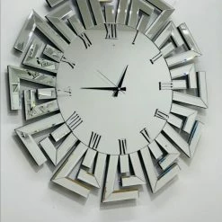 Furniture Imports LTD Aztec Mirrored Wall Clock