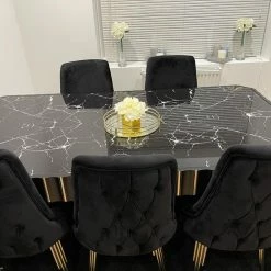 Furniture Imports LTD DUBAI OCCATIONAL FURNITURE LOTUS DINING TABLE SET