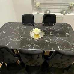 Furniture Imports LTD DUBAI OCCATIONAL FURNITURE LOTUS DINING TABLE SET