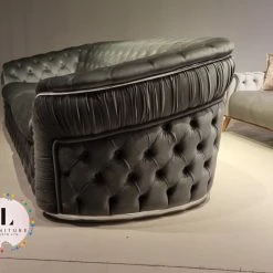 Furniture Imports LTD DUBAI SOFA COLLECTION Ambassador 3+2 Seater Plush Velvet