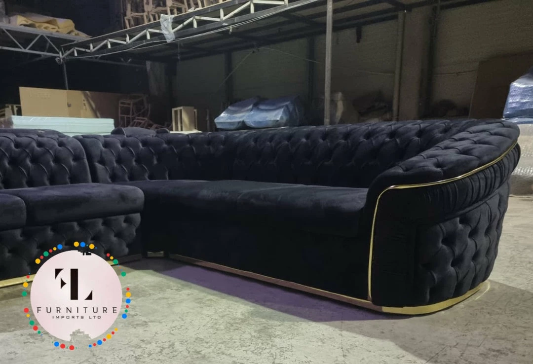 TURKISH Ambassador Corner Sofa Range Plush Velvet - 270cm X 270cm