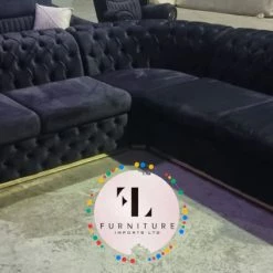 TURKISH Ambassador Corner Sofa Range Plush Velvet - 270cm X 270cm