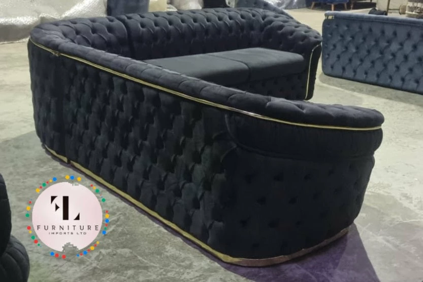 TURKISH Ambassador Corner Sofa Range Plush Velvet - 270cm X 270cm