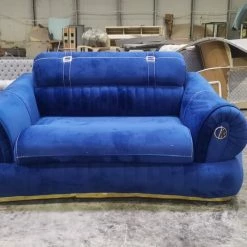 TURKISH DUBAI SOFA COLLECTION Castillo Velvet Sofa 3+2 Range Plush Velvet - Choose Combination