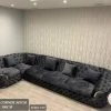 TURKISH Bvlgari Corner Sofa Range Plush Velvet - Choose Combination DUBAI SOFA COLLECTION