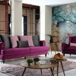 TURKISH Lucia 3+2 Sofa Range Plush Velvet - Choose Combination