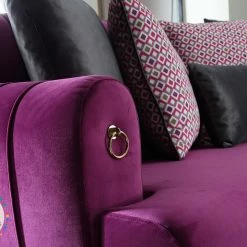 TURKISH Lucia 3+2 Sofa Range Plush Velvet - Choose Combination