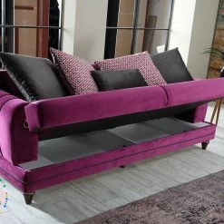 TURKISH Lucia 3+2 Sofa Range Plush Velvet - Choose Combination
