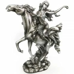 ASR INTERIOR HOUSE HOLD ORNAMENTS + STATUES Horse Lady