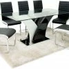 ASR INTERIOR Miami Dining Set (6 New York Chairs) ALL DINING TABLE SET