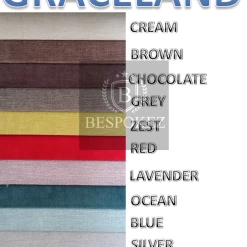 BESPOKEZ NAPLES UPHOLSTERED FABRIC UPHOLSTERY FABRIC