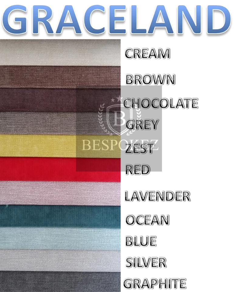 BESPOKEZ NAPLES UPHOLSTERED FABRIC UPHOLSTERY FABRIC