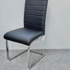 ASR INTERIOR New York Chair Black DINING CHAIRS