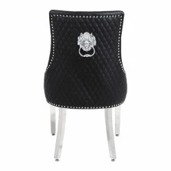 Furniture Imports LTD Majestic Hudson Grey PU Leather Dining Chair